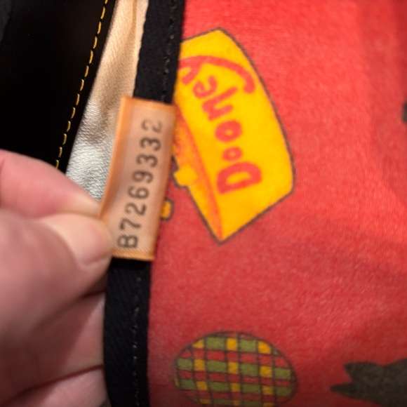 🐾Dooney & Bourke🐾 Scottie Dog Red Purse - Picture 6 of 8